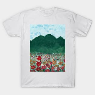 watercolor landscape T-Shirt